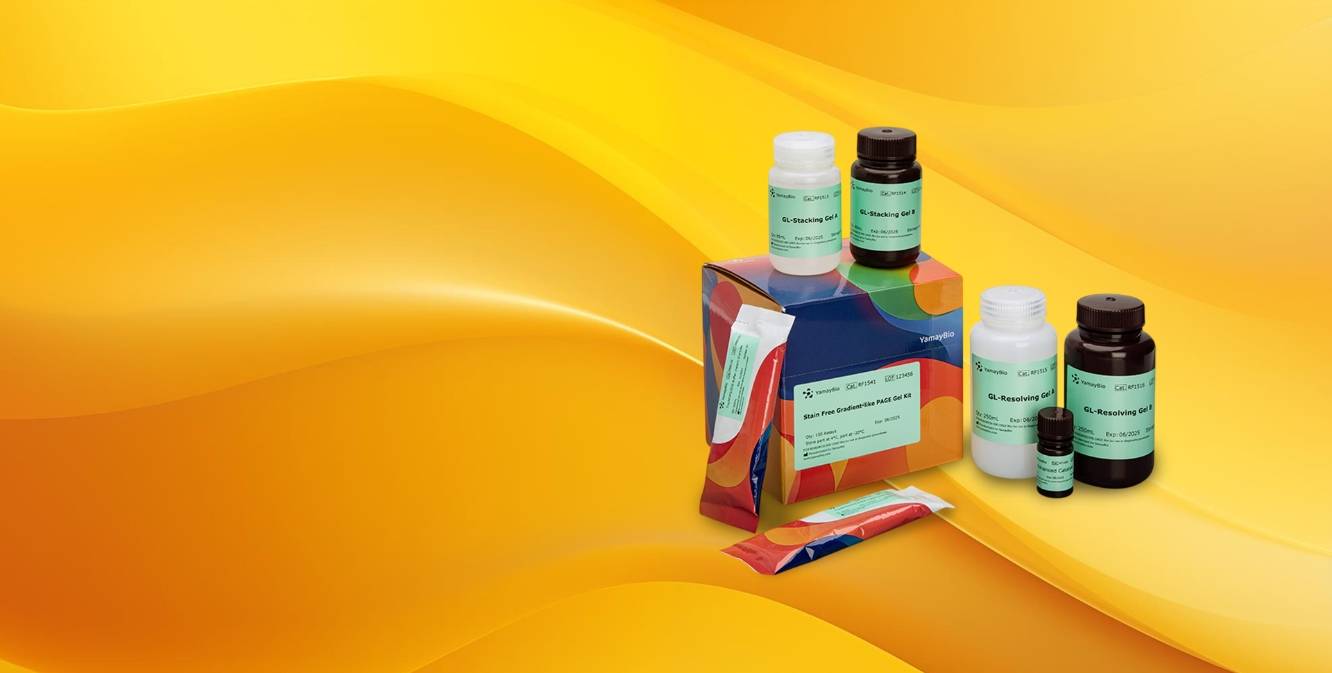 Stain Free Gradient-like 
PAGE Gel Kit