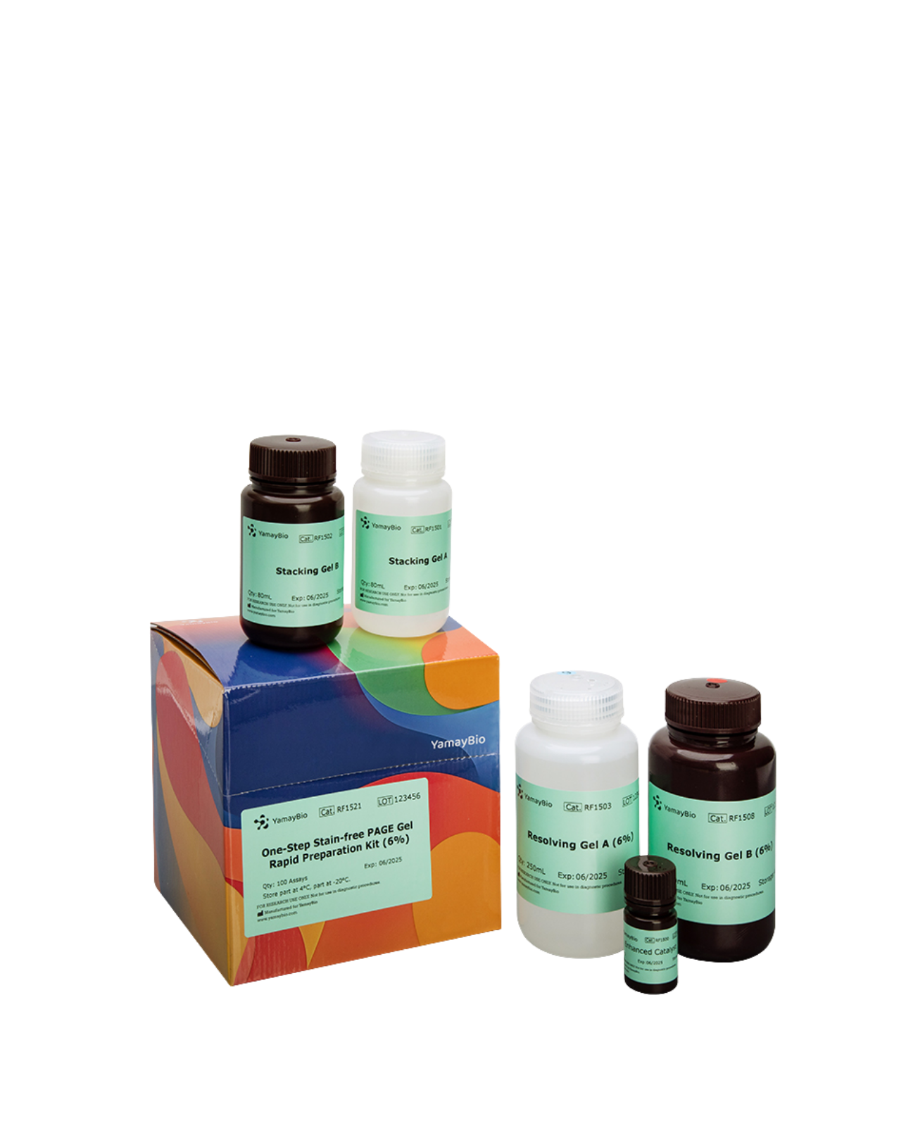 One-Step Stain-Free PAGE Gel Rapid Preparation Kit