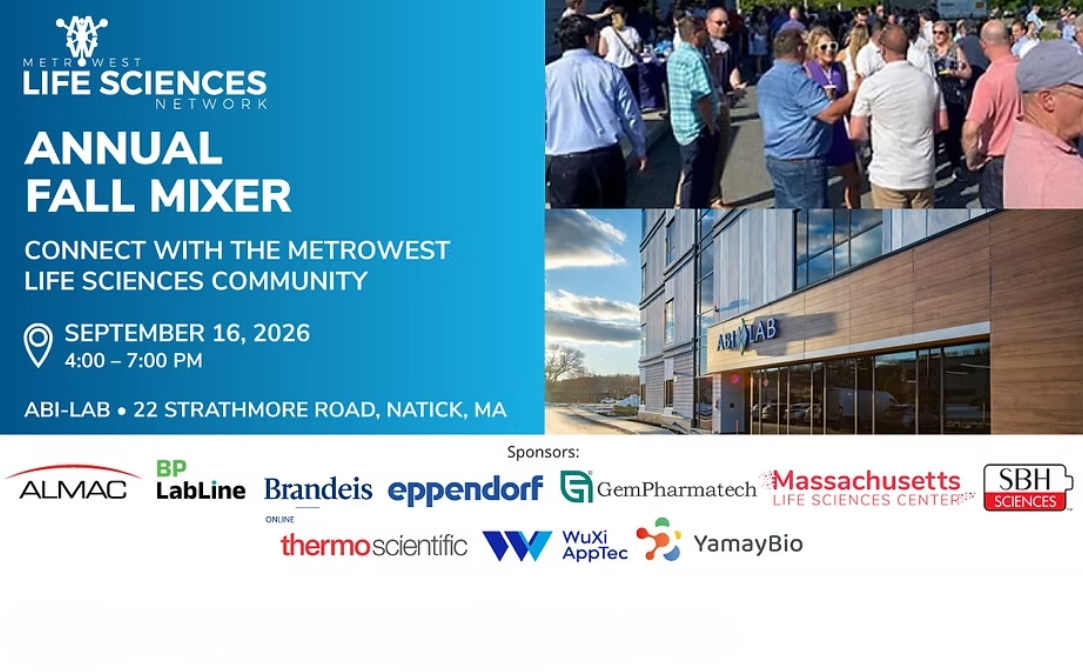 MetroWest Life Sciences Network Fall Mixer